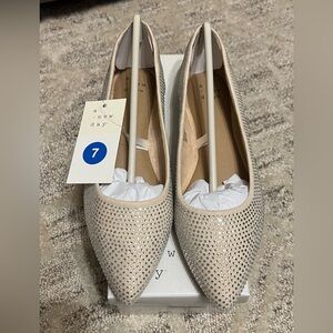 A New Day Women's Cream Flats